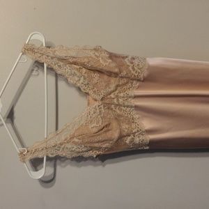 Soft pink springy chemise